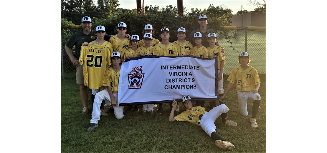 2022 Intermediate District & Virginia State Champions - Fort Hunt