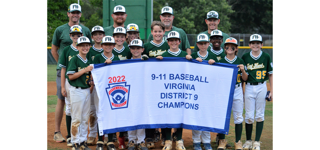 2022 9-11 District Champions - Fort Hunt