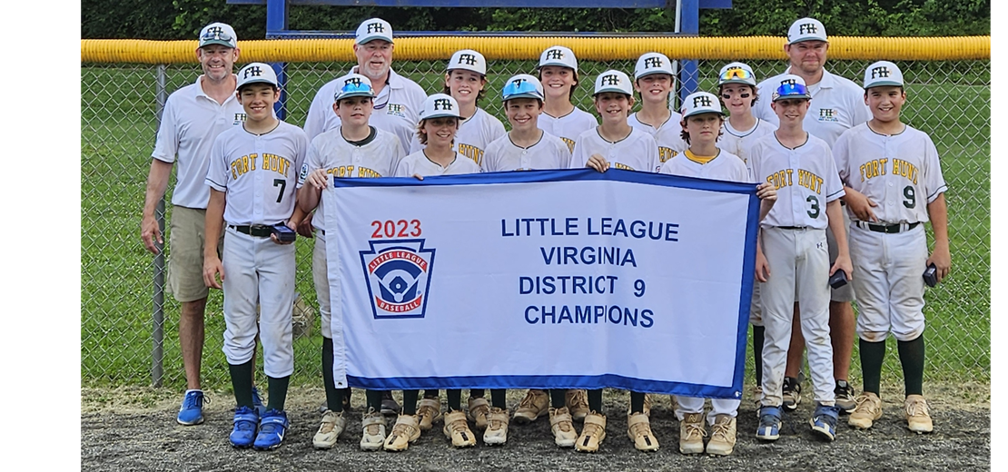 2023 District 10-12 Champions - Fort Hunt LL